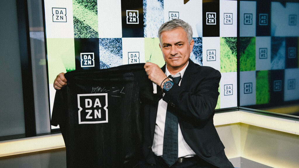 Social media DAZN Mourinho